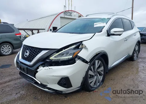 2019 Nissan Murano Sl from USA, damaged, VIN 5N1AZ2MS7KN126486